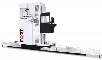 CNC column travel boring machines with extensible ram